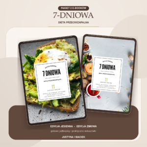 PAKIET E-BOOK: EDYCJA JESIENNA I ZIMOWA - Jadłospis dla stabilnej glikemii + Ebook